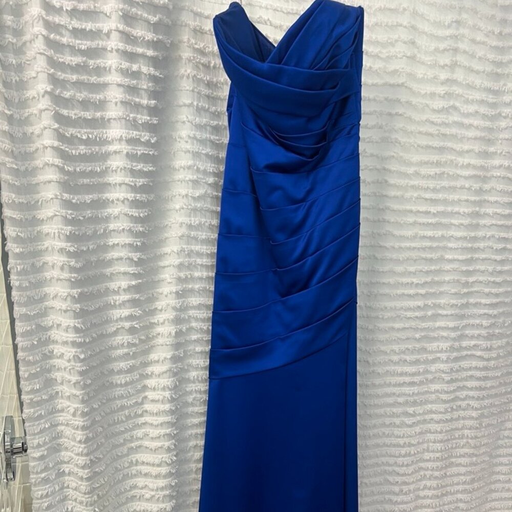 Blue David's Bridal Dress